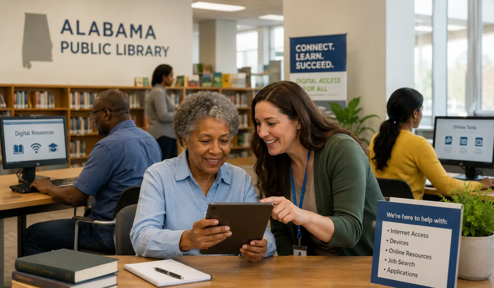 Alabama public library digital access and tablet alternatives