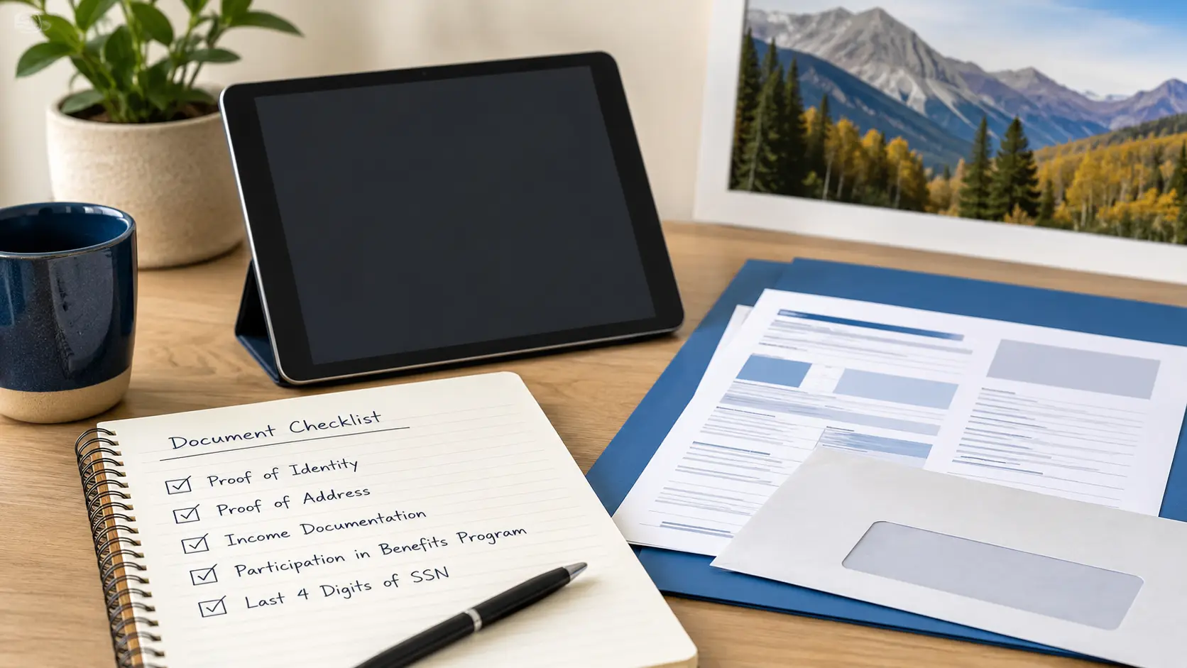 Colorado benefits document checklist for tablet and Lifeline eligibility