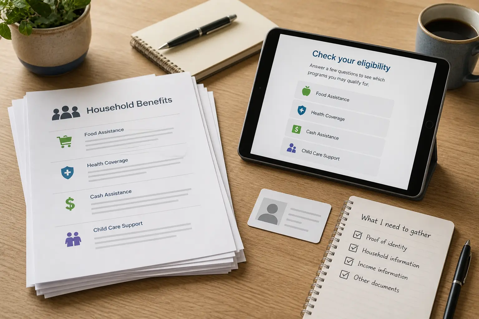 Indiana benefits documents checklist for Lifeline and tablet eligibility