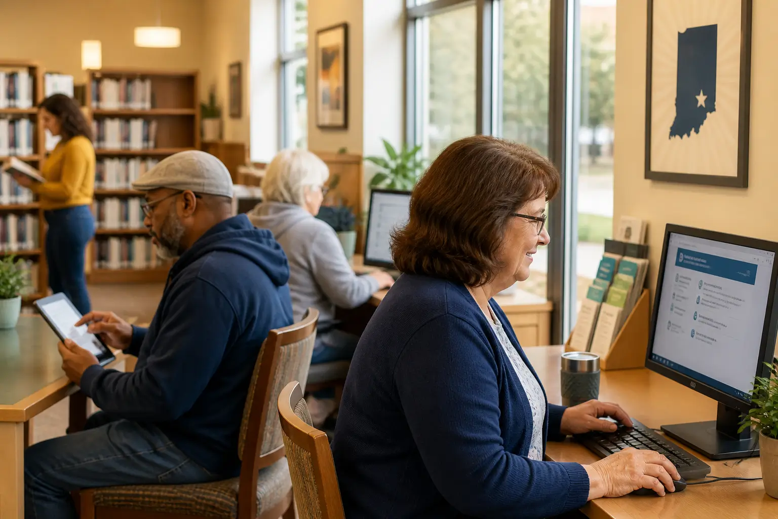 Indiana library digital access and tablet alternatives
