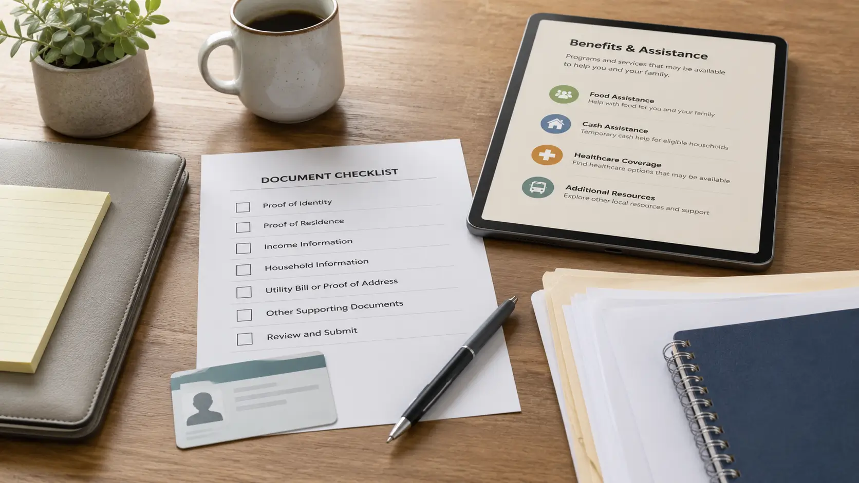 Kansas benefit documents checklist for Lifeline and tablet eligibility