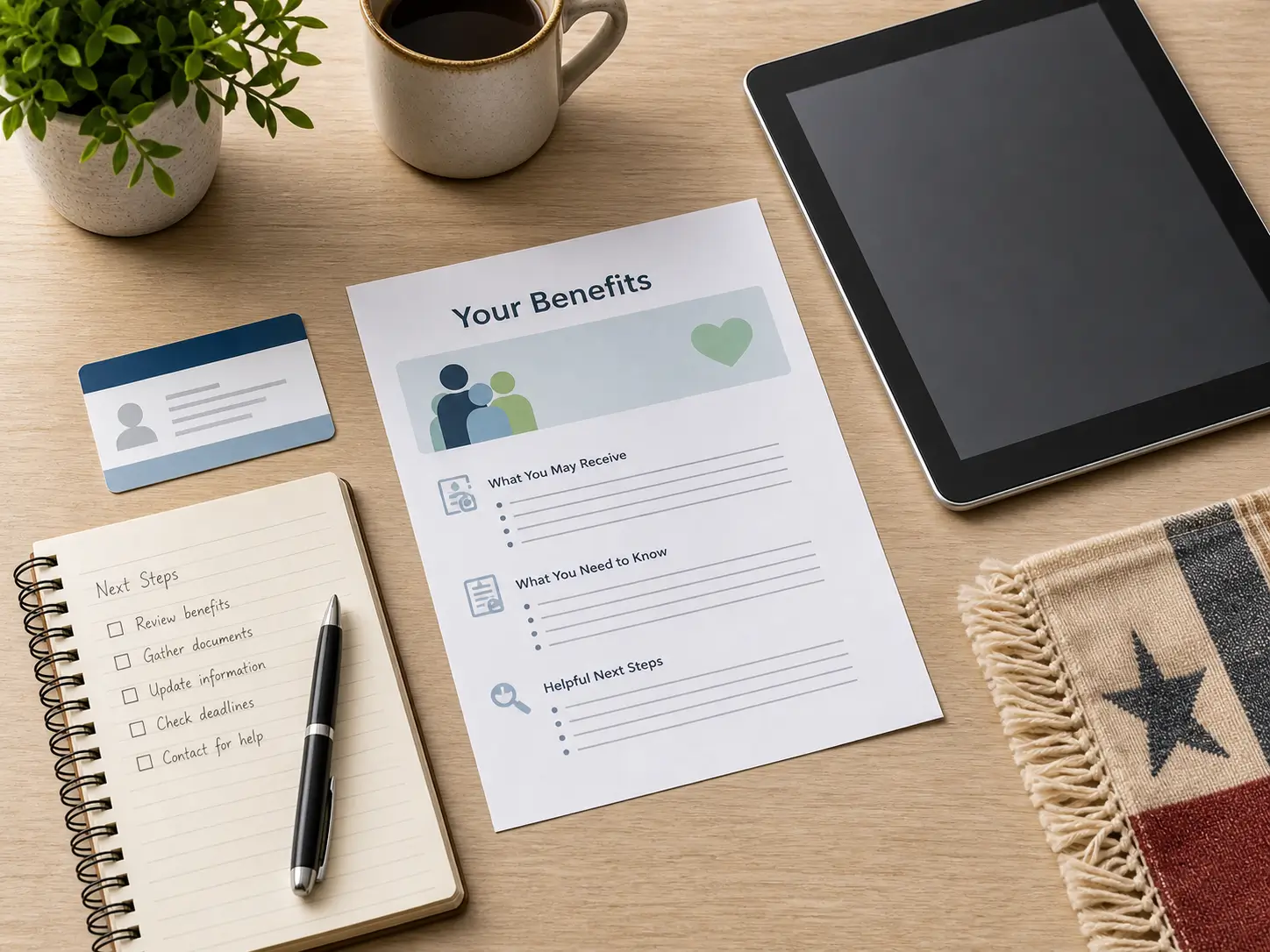 Texas benefits documents checklist for tablet and Lifeline eligibility