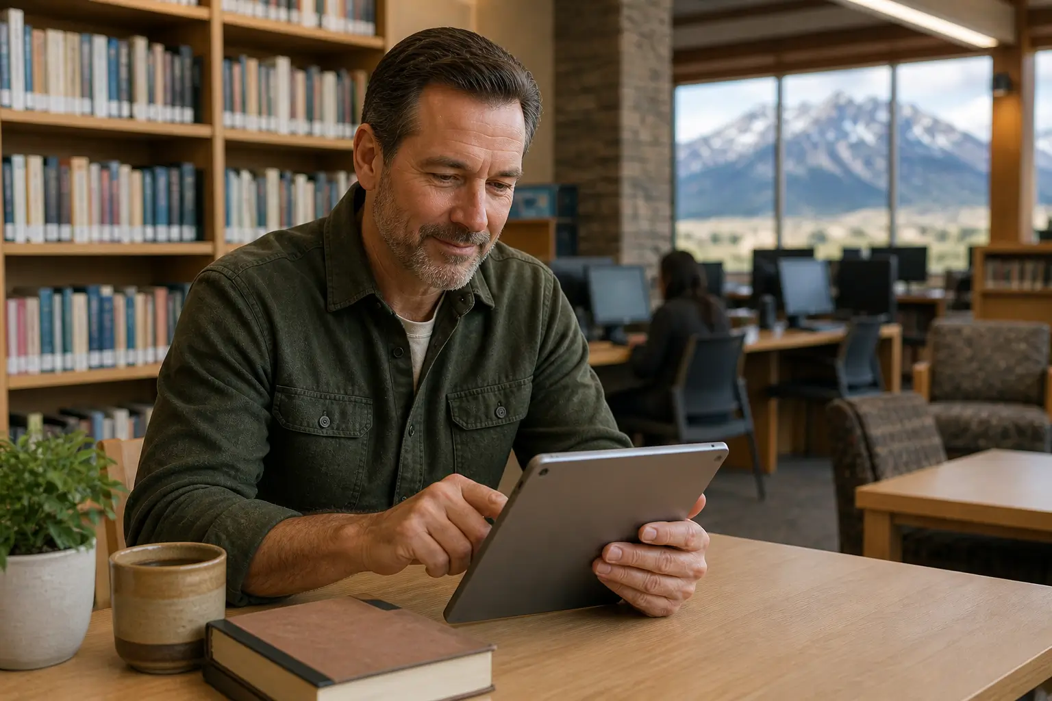 Wyoming library digital access and tablet alternatives